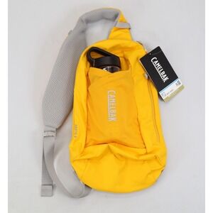 CamelBak Arete 8L Sling‎ Backpack Waterproof Water Bottle-0.6L BPA Free Yellow